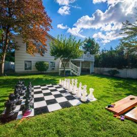 5BR Shippan Beach House with Game Room and Huge Backyard