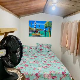 Viesnīca Balneário Rio Agua Viva - Chalé com Ventilador Arejā
