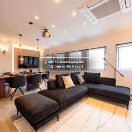 Open記念セール!! AXIS STAY asahikawa36 旭川街中に佇むLuxury Stay, hotel i Asahikawa