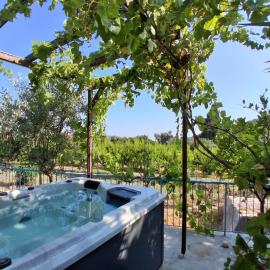 The Almond House Traditional Mountain Retreat with Orchard Views