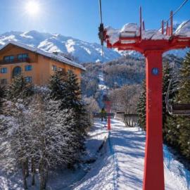 DEPTO PREMIUM Y EXCLUSIV0 en nevados de Chillan, a pasos del centro de ski y piscinas de aguas termales, vista a la montaña y mucho mas, hotel v destinaci Nevados de Chillan