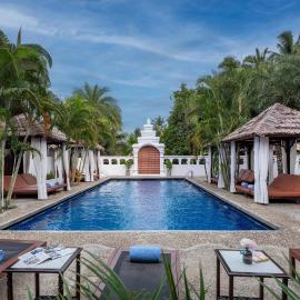 La palm Luang prabang, хотел в Луанг Прабанг