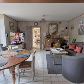 Maison de famille avec jardin, 3 chambres, en campagne