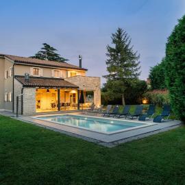 Istrian Villa Mia, Pool & Jacuzzi