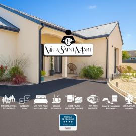 Villa Saint Mart-Tout Inclus-Plage à 7 min à pied, hôtel à Saint Martin de Brehal