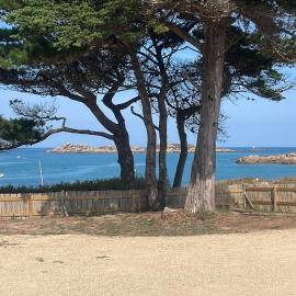 Maison face à la mer avec accès direct à la plage