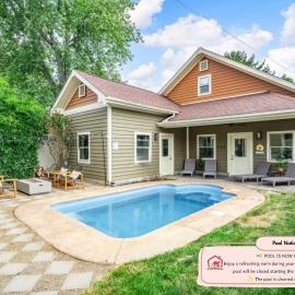 The Paper Plane Pool - Sauna - Poker Room - Sleeps 8