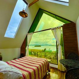 Cabaña y Glamping Santo Domingo, מלון בCuítiva