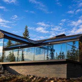 Fela Mirror Cabin Designer Hideaway 1000 m Above Sea Level, Hotel in Aurdal