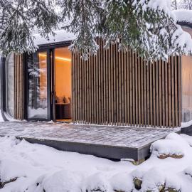 슈핀들레루프 믈린에 위치한 호텔 Mountain Cabin by the river - Base Camp Medvědín