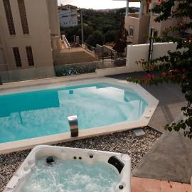 Thimari Sports & Spa with private pool and jacuzzi, hotell sihtkohas Palaiá Fókaia