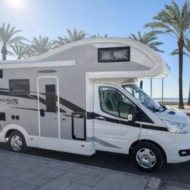 Autocaravana cerca de Barcelona