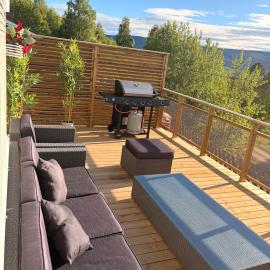 Mountain cabin with View and Spa