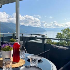 House with stunning fjord view in Balestrand