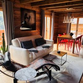 Chalet with sauna & fireplace