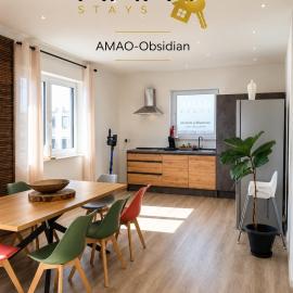AMAO-Obsidian - Spacious Apartment - 8 Guests - 2 Parking Spaces