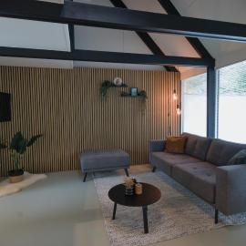 Heuvellodge Robin - Luxe vakantiewoning - Fietsenberging - Airco - Opgemaakte bedden - Parkeerplaats, viešbutis mieste Simpelveldas