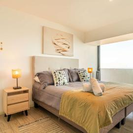 HOM I Ideal para viajes de trabajo I Frente al Mall I Terraza Vista al Mar I Wifi I PNM 1223