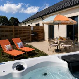 WesVillas N 1 jaccuzzi privatif centre et honfleur, hotel v mestu Beuzeville