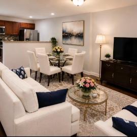 Spacious 5BR Home 8 Beds Flexible Setup