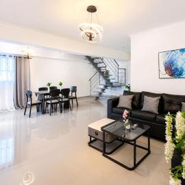 Hermoso penthouse con vista al mar de 3 habitaciones y 3 parqueos a 10 minutos del aeropuerto