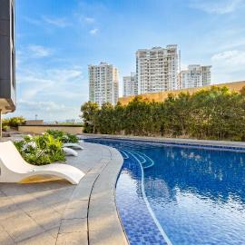 Aeon Towers Private Residential Apartments I Next to Abreeza Ayala Malls I Prime Location l Fast Wifi l Free Pool I Managed by Bleuspace, отель в Давао