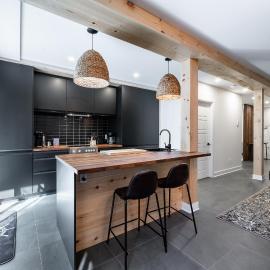Cosy Cabin apt in Montreal、モントリオールのホテル