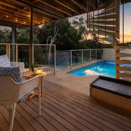Sunset Haven Rye with Gas heated Pool