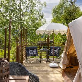 Telt 1: Himmelsengen · Luksus glamping · 30 min OSL, Hotel in Eina