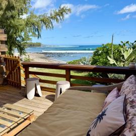 Oceanside Saint Leu Accès direct plage