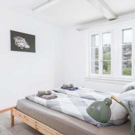 2BR Spiez Center Parking & Balcony near Interlaken