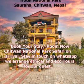 Hotel National Park- A peaceful Family home where you can stay Peace and Enjoy and Organize the wildlife Safari, hotel em Chitwan