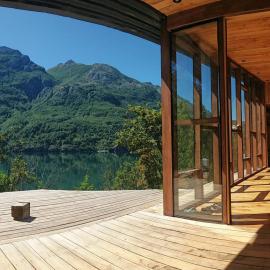 Off-Grid Lake Espolón, Boat-Only, Patagonia – hotel w mieście Futaleufú