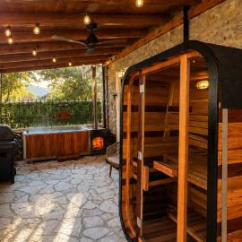 Chalet 1932 Boutique Mountain Chalet με Ιδιωτικό Hot Tub, Sauna & Τζάκι