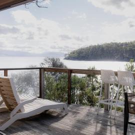 Waterfront at Eggs and Bacon Bay "theshack 84"