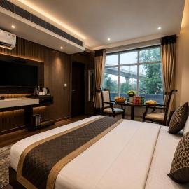Hotel Aura IP Grand By Qotel Karkardooma Metro Station New Delhi