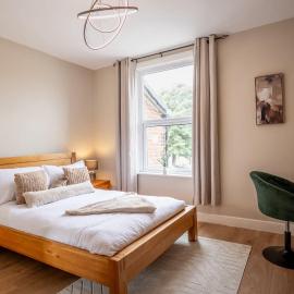 Bright & Stylish 1BR Flat near Preston City Centre