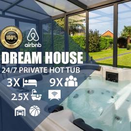 Jacuzzi - Basketball Court - Big Garden - 9 Guests