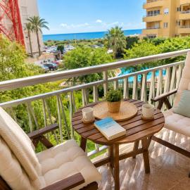 Bonito apartamento con vistas al mar – hotel w mieście Playa Pobla de Farnals