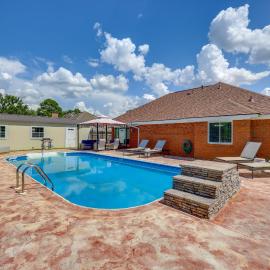 Poolside Paradise w/ Game Room! Prattville Getaway