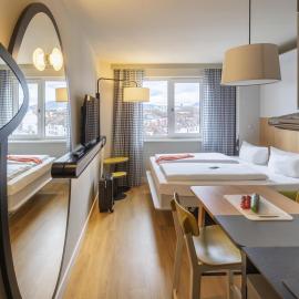 Aparthotel Adagio Access Freiburg, hotelli Freiburg im Breisgaussa