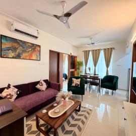 Tranquil Bay 2BHK POOL ACCESS DABOLIM AIRPORT