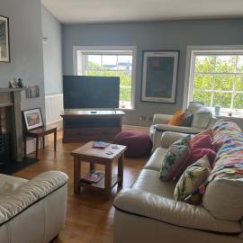 Georgian Apartment with River & Park Views