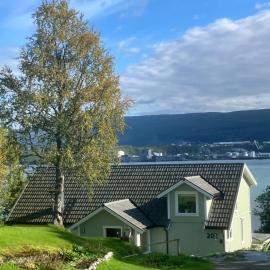 House by the fjord in Mo i Rana