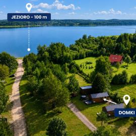 Camping Binduga Domek Cicha Polana Nr 2 nad Jeziorem Świętajno Camping Binduga 69