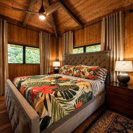 Tiki Treehouse, hótel í Keaau