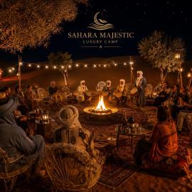 Sahara Majestic Luxury Camp, hotell i Merzouga