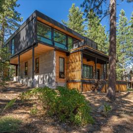 Modern Eco Retreat with Hot Tub and Views