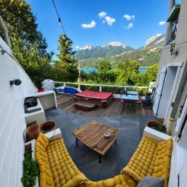 Appartement a deux pas du lac avec spa