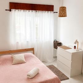 Comfort Twin Room with Air Conditioning 10 min from the Beach - Quarto Duplo Conforto com Ar Condicionado 10 min da Praia